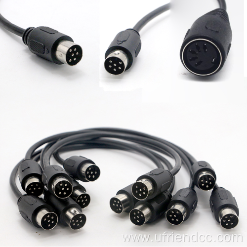 13pin midi din cable customized MIDI din cable